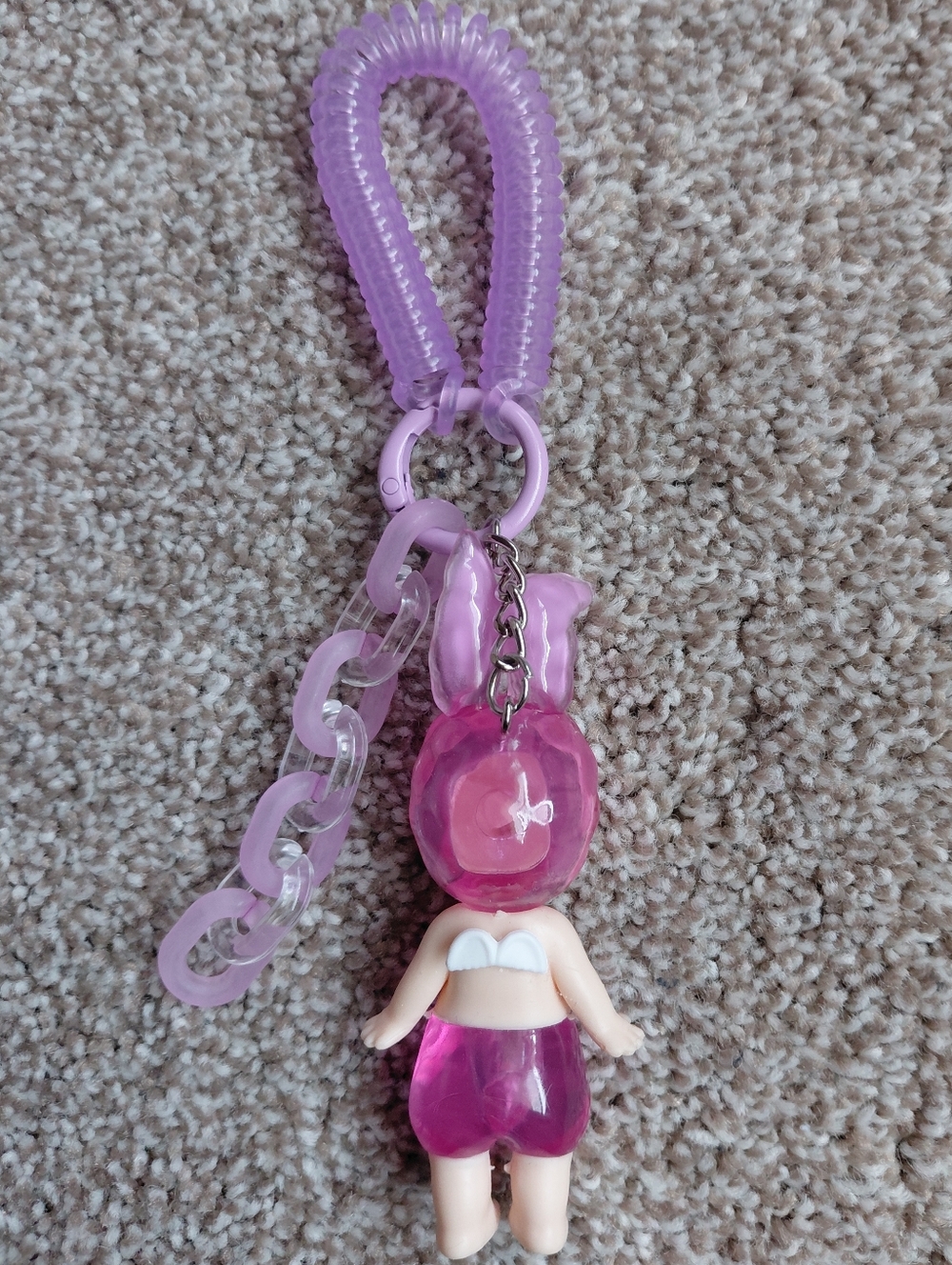 Rabbit Doll Keychain - Picture 3 of 4